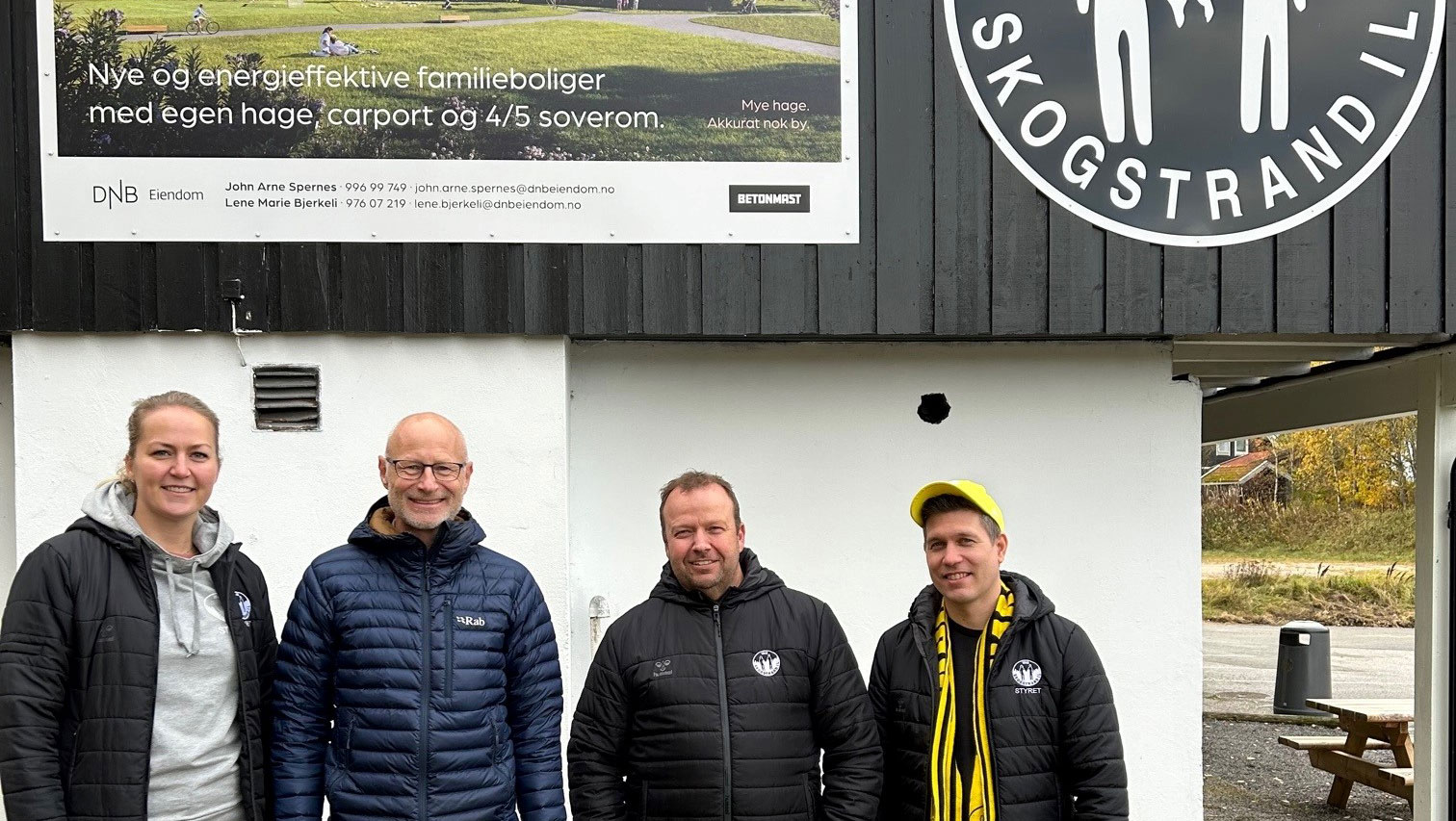 Veum Hageby AS har inngått sponsorsamarbeid med Skogstrand IL